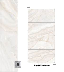 Azulejos de talla vitrificados esmaltados pulidos de 600X1200mm modernos de la mejor calidad para baldosas interiores brillantes para habitaciones Firebrick - Product Image 2