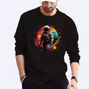 สเวตเชิ้ตวินเทจสำหรับผู้ชายเสื้อสเวตเชิ้ตแบบวินเทจแบบสลิมฟิตทำจากโพลีเอสเตอร์ผ้าคอตตอนโพลีเอสเตอร์ - Product Image 2