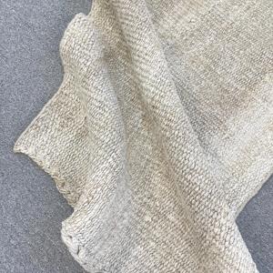 พรมตุรกีขนาดเล็ก 2.3x5.5 ฟุต สีเบจ พรมขนสัตว์สไตล์โอเรียนทัลวินเทจ - Product Image 4