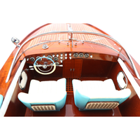 Modèle de bateau en bois SUPER RIVA LAMBORGHININ / Bateau rapide en bois / Modèle de bateau en bois / À vendre 2023