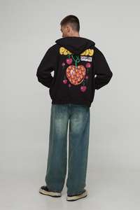 Sweat à capuche 500Gsm de qualité supérieure hiver surdimensionné poids lourd sweats à capuche imprimés vêtements pour hommes fabriqués au Pakistan - Product Image 3