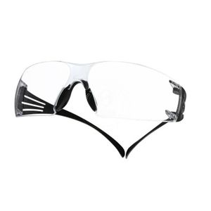 3M SecureFit Gafas protectoras SF301AF Lente transparente, resistente a impactos y a prueba de roturas, protege contra los rayos UVA y UVB - Product Image 3