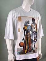 T-shirt en jersey respirant pour homme de haute qualité, à épaules tombantes, 100 % coton, avec bordure contrastée sur le devant, service OEM, production en gros