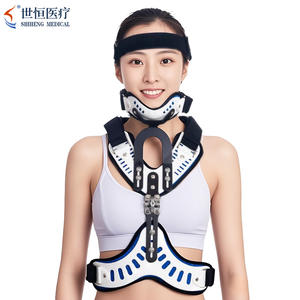 Equipo <span class=keywords><strong>de</strong></span> rehabilitación ajustable al por mayor, soporte <span class=keywords><strong>de</strong></span> órtesis Cervical para fijación <span class=keywords><strong>de</strong></span> fractura <span class=keywords><strong>de</strong></span> cabeza, cuello y <span class=keywords><strong>pecho</strong></span> - Product Image 1