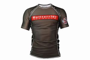 2026 Breathable Quick Dry Anti-UV Eco-Friendly MMA Compression Gear UPF50+ Men's Short Sleeve Surfing <b>Rashguard</b> <b>Bjj</b> - Product Image 4