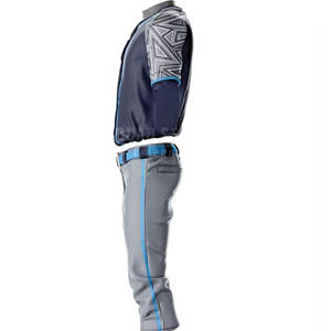 Uniforme de baseball de haute qualité nouveauté dernière conception uniforme de baseball à prix bon marché pour la vente en ligne - Product Image 5