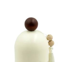 Quemador de Incienso Grande de Madera y Metal con Tapa de Cúpula Calada, Elegante Porta Incienso para Decoración del Hogar, Aromaterapia y Regalos - Product Image 3