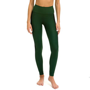 Nuevo diseño, ropa deportiva de Color sólido, LICRA sin costuras/nailon, ropa deportiva para gimnasio, mallas de Yoga para mujer para entrenamiento - Product Image 6