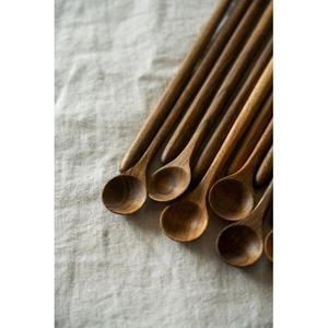 Natural Birch Wood Disposable <b>Wooden</b> Flatware Set <b>Spoon</b> Fork Knife For Catering Restaurant Party Bulk Supply - Product Image 4