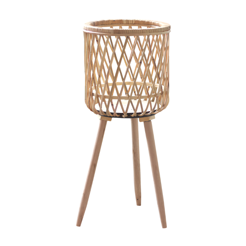 M: D27 x H28cm, jambes 65cm