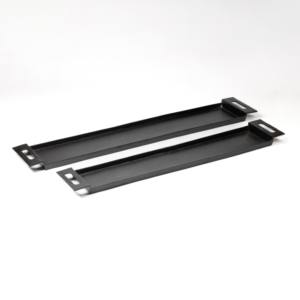 ถาดเสิร์ฟโลหะทรงสี่เหลี่ยมผืนผ้า ดีไซน์ใหม่ ผลิตจากโลหะเคลือบสีดำ งานแฮนด์เมด ชุดถาดเสิร์ฟอาหาร - Product Image 1