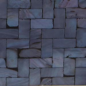 Hot New Item Mother Of Pearl Food Bandejas de comedor Decoración Fruta Bandejas de velas Tejido sostenible Decoraciones seguras para la casa - Product Image 3