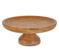 Bol à fruits en bois poli fait main sur pied, design moderne, décoratif, fabriqué en Inde, taille personnalisable, toutes les couleurs disponibles