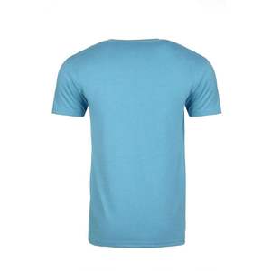 T-shirt noir à col rond tri-mélange t-shirt de haute qualité tri-mélange prix de gros fabricant mans t-shirts - Product Image 6