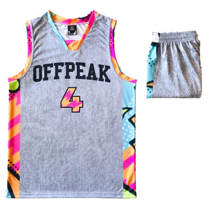 OEM Custom Wholesale Men's <b>Basketball</b> <b>Jersey</b> Set Vintage <b>Retro</b> Design Reversible Sublimation Breathable for Summer College - Product Image 6
