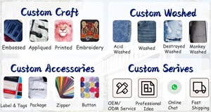 Fournisseur de jeans, jeans décontractés surdimensionnés unisexes à la mode, jeans baggy personnalisés, pantalon cargo multi-poches pour hommes et femmes - Product Image 5