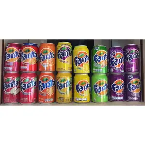 Factory wholeSale Fenda Soda 330mL*24 Cans Of Various Fruit-Flavored Drinks exotic soft drinks Fanta...