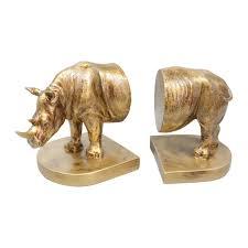 Lot de 2 ces serre-livres décoratifs présentent des sculptures de cerfs Silver Antler Deer Bookends. avec des bois proéminents conçus - Product Image 3
