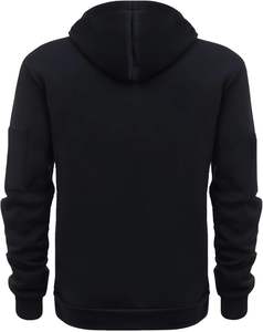 Nuevas llegadas Sudadera con capucha de gran tamaño para hombre con media cremallera Sudadera de invierno aireada cálida con capucha Sudaderas con capucha casuales de manga larga impermeables - Product Image 2