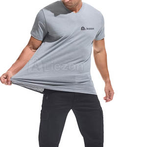 T-Shirt de pêche à manches courtes personnalisé respirant tissu à séchage rapide hommes T-Shirt de pêche pour les Sports de plein air - Product Image 5