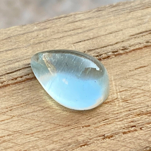 พลอยอะความารีนธรรมชาติ1.67กะรัตหินทรงลูกแพร์พลอยหลวมเงางามสำหรับทำเครื่องประดับ - Product Image 1