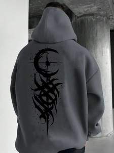 Sudadera con Capucha de Algodón para Hombre |   Sudadera de Tela Suave, Ajuste Cómodo para Uso Diario, Sudadera con Capucha 100% Algodón |   Suéter Suave - Product Image 2