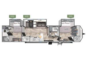 สภาพสมบูรณ์แบบ รถบ้านใหม่ปี 2026 Forest River Puma 39DBT - Product Image 3