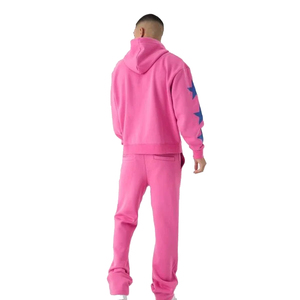 Bulk Order Supplier for Oversized Mens Tracksuits Custom <b>Hoodie</b> and Jogger Set Streetwear Wholesale Fashion Sportswear - Product Image 2