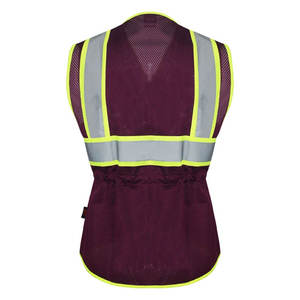 Chaleco de Seguridad Vial con Logotipo Personalizado, Multibolsillos, Alta Visibilidad, Chaqueta Reflectante, Uniforme de Trabajo para Ingenieros de Seguridad, Chaleco Reflectante - Product Image 2