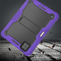 Funda Resistente para Tablet Xiaomi Pad 7/7 Pro, 3 Capas, Antigolpes, TPU y PC, Soporte Plegable Horizontal, Porta Lápiz, B2B Industrial