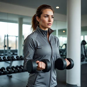 Vestes d'athlétisme de football pour femmes vestes de randonnée pour femmes vestes d'entraînement à fermeture éclair à col montant pour dames Football 100% Polyester - Product Image 3