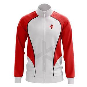 Vêtements de sport respirants personnalisés, veste de rugby sportive d'hiver à col montant, veste d'équipe unisexe, 100% polyester - Product Image 1