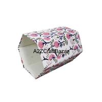 Panier à papier rectangulaire en bois fait main, écologique, à couvercle roulant, à ouverture supérieure, couleur personnalisable, pour usage intérieur
