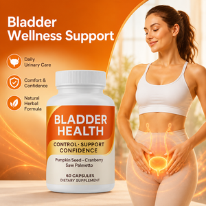 Cápsulas para la Salud de la Vejiga de Marca Privada OEM, Suplemento para el Apoyo del Tracto Urinario con Semillas de Calabaza, Arándanos y Saw Palmetto - Product Image 2