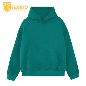 Meilleure qualité impression personnalisée pull à capuche polaire surdimensionné pour hommes 100% coton style Hip Hop avec motif bricolage - Product Image 3