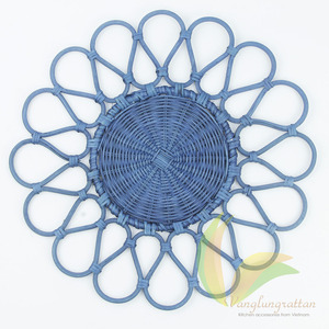OEM/ODM respetuoso con el medio ambiente duradero al aire libre vajilla Vietnam ratán bambú manteles individuales/almohadillas tamaño personalizado Color para bodas - Product Image 1