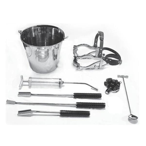 Kit dentaire équin personnalisé, spéculum, calibre buccal, 3 flotteurs dentaires pour soins vétérinaires des chevaux, calibre buccal pour poney - Product Image 5