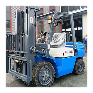 Chariot élévateur à fourche GPL Huaya KCCL 5 tonnes, mât à trois étages, utilisation extérieure, équipement de manutention industrielle - Product Image 4