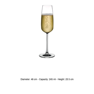 Copa de Flauta de Cristal Mirage, 24 cl, para Hostelería, Suministros de Bar, Venta al por Mayor - Product Image 3