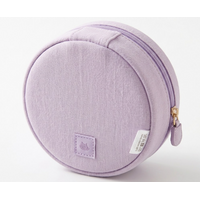 Estuche de Joyería de Viaje, Bolsa Redonda de Tela - Product Image 4