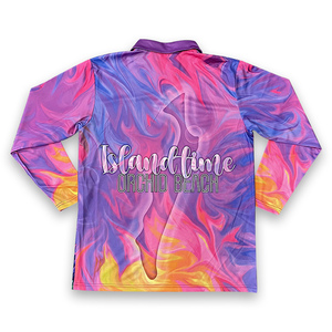 Maillot de pêche à manches longues avec logo personnalisé pour hommes, vêtements de sport respirants en polyester à séchage rapide, taille XL - Product Image 6
