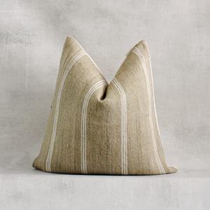 Profesional hecho a mano 100% Fundas de cojín Kilim de lana de lujo ligero patrón de rayas geométricas cuadradas indias para uso doméstico - Product Image 6