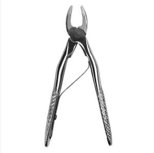 El mejor Manual de acero inoxidable, ligero, reutilizable, ecológico, certificado CE, fórceps de extracción Dental Pediátrica, agarre ergonómico - Product Image 1