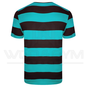 เสื้อยืดผู้ชายแบบแห้งเร็วคอกลมแขนสั้นผ้าคอตตอนโพลีเอสเตอร์สีพื้นลำลองแนวสตรีทใส่เล่นกีฬาออกแบบโลโก้ได้ตามต้องการ - Product Image 6