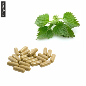 Capsule d'ortie piquante de supplément à base de plantes pures et naturelles | Extrait de fines herbes de feuille d'ortie - Product Image 5