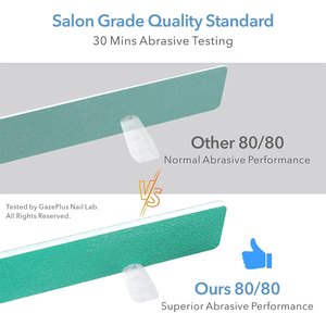 Lime à ongles miniature de qualité supérieure avec double face, motif droit, réutilisable, en acier inoxydable, pour un façonnage professionnel des ongles, bords lisses - Product Image 3