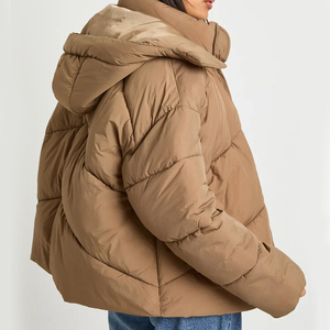 Veste matelassée à fermeture éclair pour femme, chaude, design personnalisé, rembourrage personnalisé, logo personnalisé, veste matelassée 2026, prix d'usine, vêtements décontractés, veste matelassée épaisse - Product Image 2