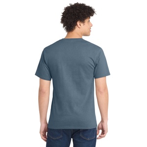 Camiseta Personalizada de Cuello Redondo para Hombre, Manga Corta, Básica, Lisa, con Logotipo Personalizado, Impresión, Bordado, Etiqueta Privada, Ropa al por Mayor - Product Image 4