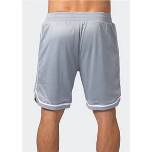 Service OEM Running Fitness Gym Wear Shorts Cordon de serrage Doublure en maille Taille élastique Respirant Séchage rapide Plage Piscine Été Homme - Product Image 4