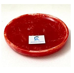 Hermoso diseño hecho a mano resina epoxi platos para servir únicos artículos de cocina hogar restaurante Hotel cuencos decorativos para servir - Product Image 5